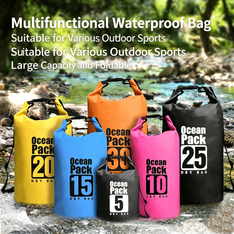 Fishing Boat Oar - 수영 방수 드라이백 5L/10L/20L/30L 카약, 수영,