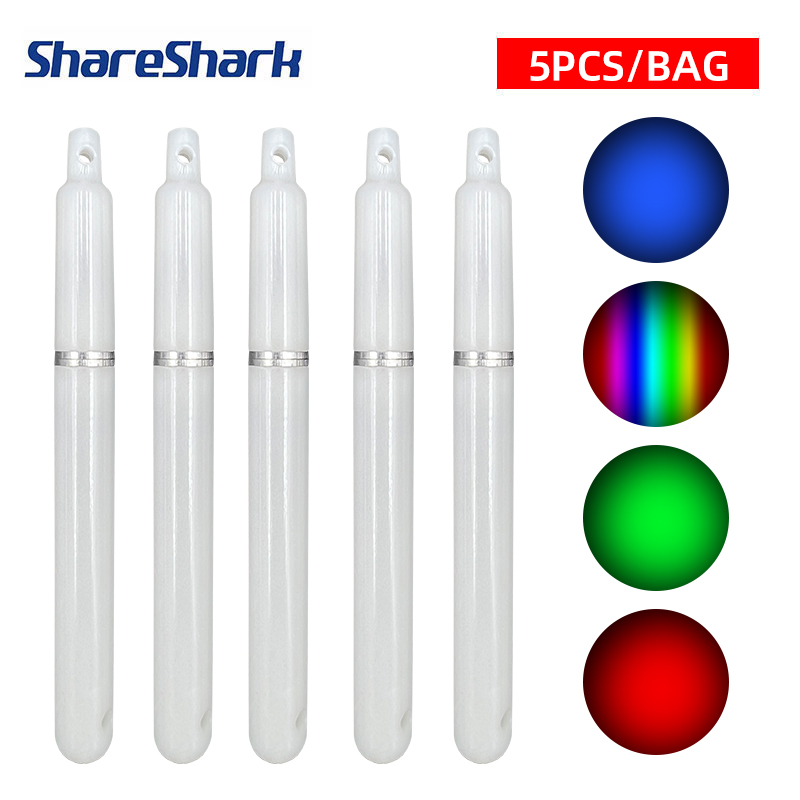 ShareShark 5개/봉 야광 스틱 라이트 야간 낚 - Fishing Boat Navigation Light 리뷰 및 가격