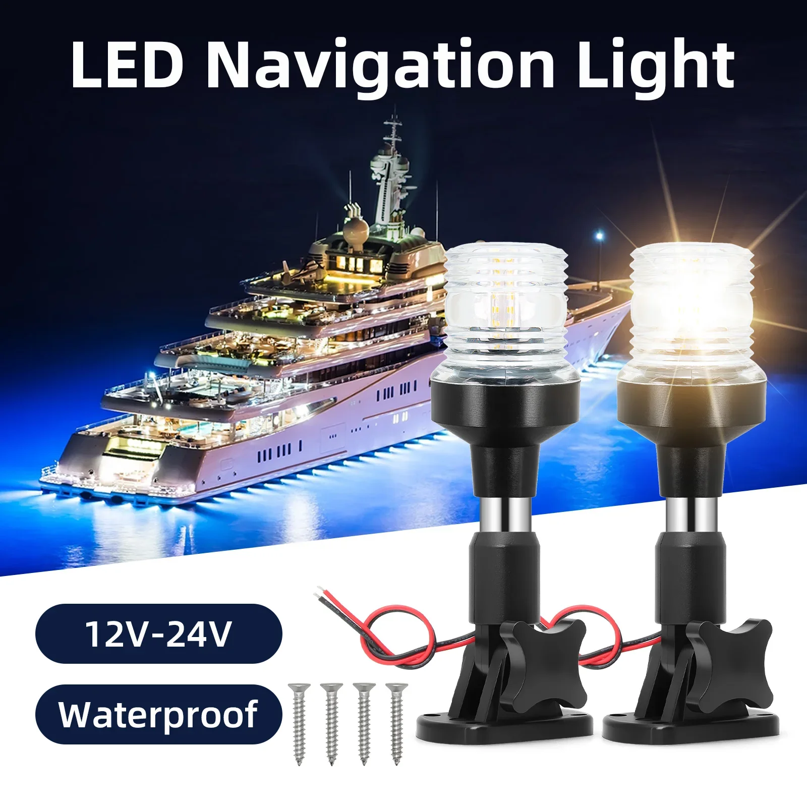 12-24V 네비게이션 라이트 6인치-12인치 LED  - Fishing Boat Paddle 리뷰 및 가격